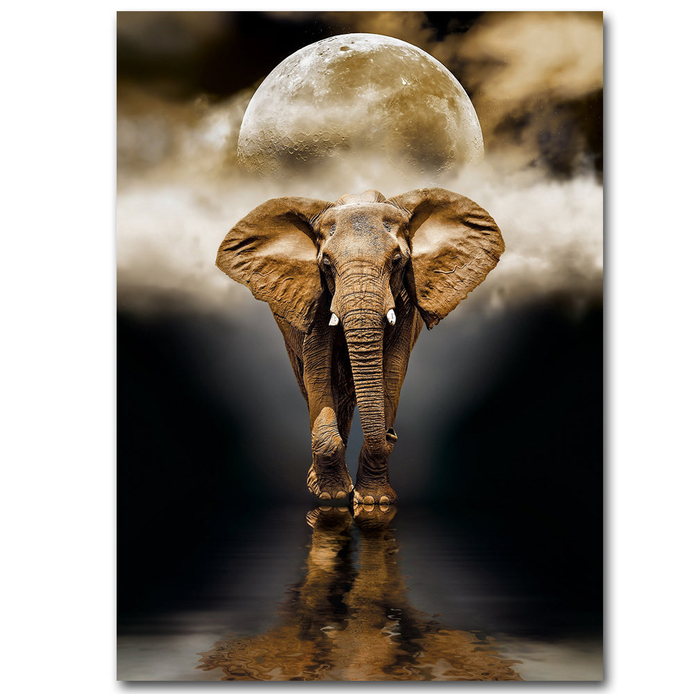 Creative Home Decor Elephant Canvas Painting Trendsi