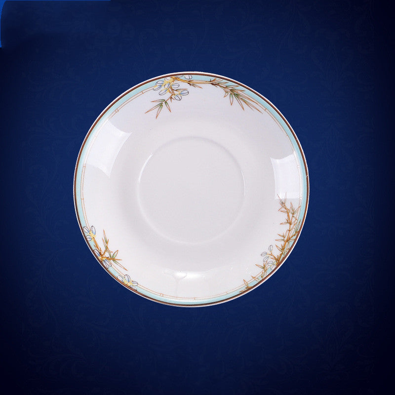 New Chinese Style Hotel Table Ceramic Dining Restaurant Kitchen Plate Trendsi