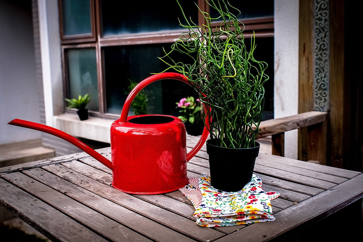 Watering Iron Sheet Watering Pot Gardening Garden Greening Vegetable Garden Large Capacity Kettle Trendsi