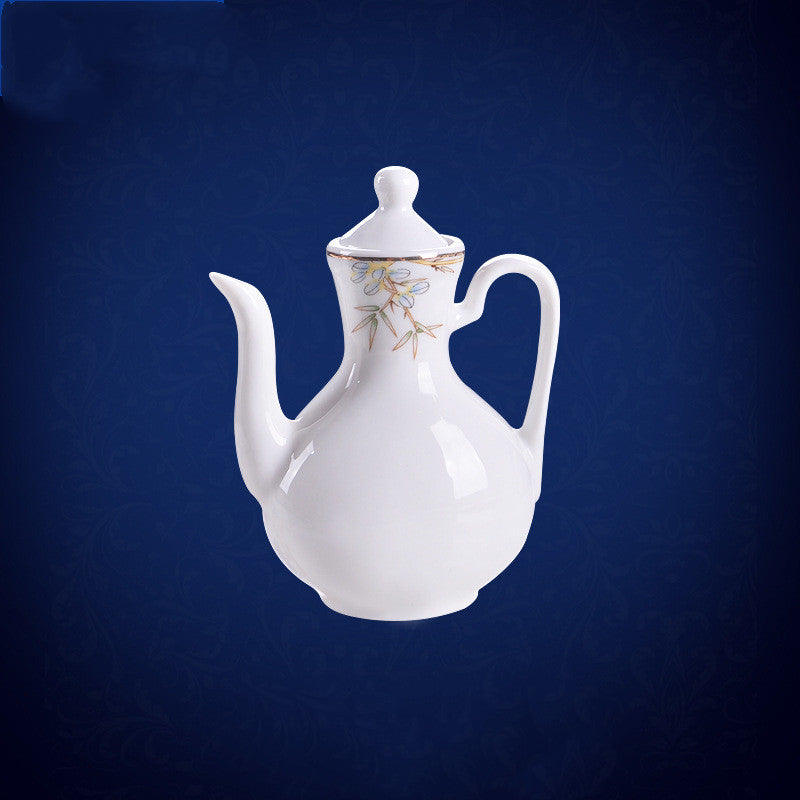 New Chinese Style Hotel Table Ceramic Dining Restaurant Kitchen Plate Trendsi