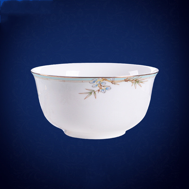 New Chinese Style Hotel Table Ceramic Dining Restaurant Kitchen Plate Trendsi