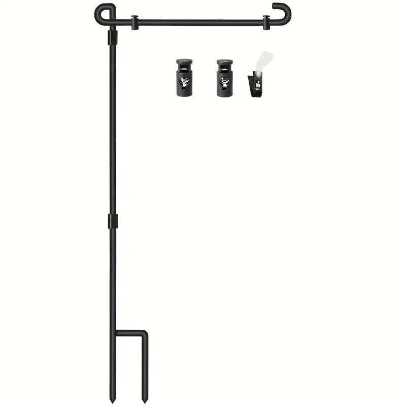 Garden Flag Stand Metal Linen Garden Flag Decoration Trendsi