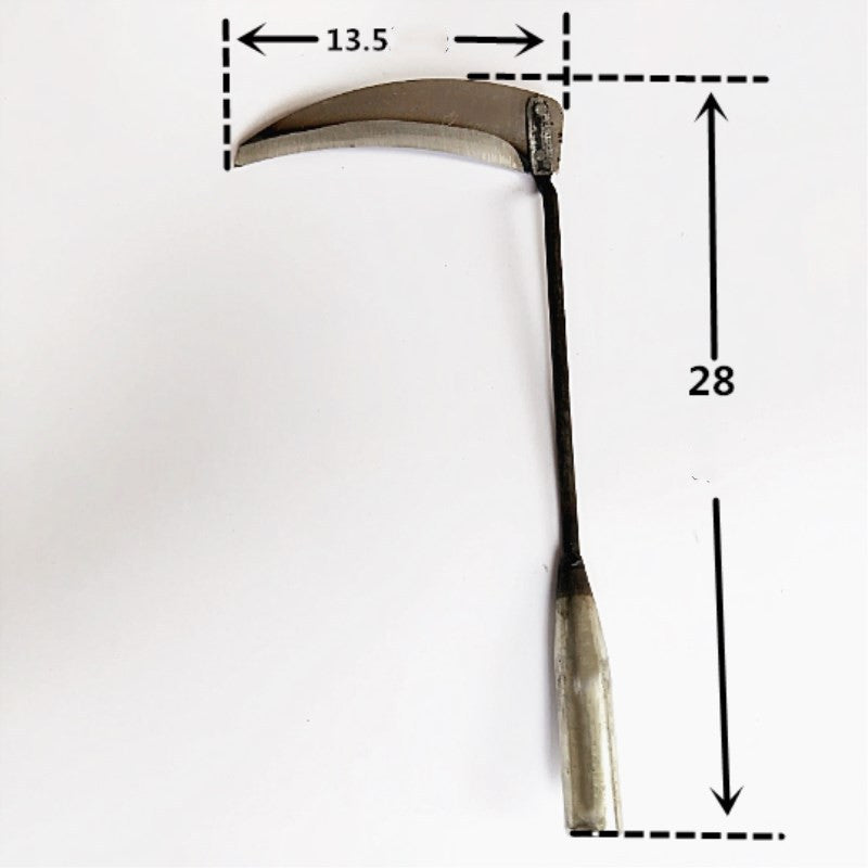 Small Sickle Four-tooth Rake Shovel Hoe Garden Tool Set Garden Farm Tool Sickle Trendsi
