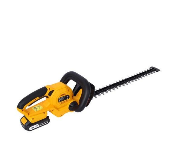 20V Cordless Hedge Trimmer, 22 Inch Steel Blade, Shock-absorbing, Including Battery And Charger Trendsi