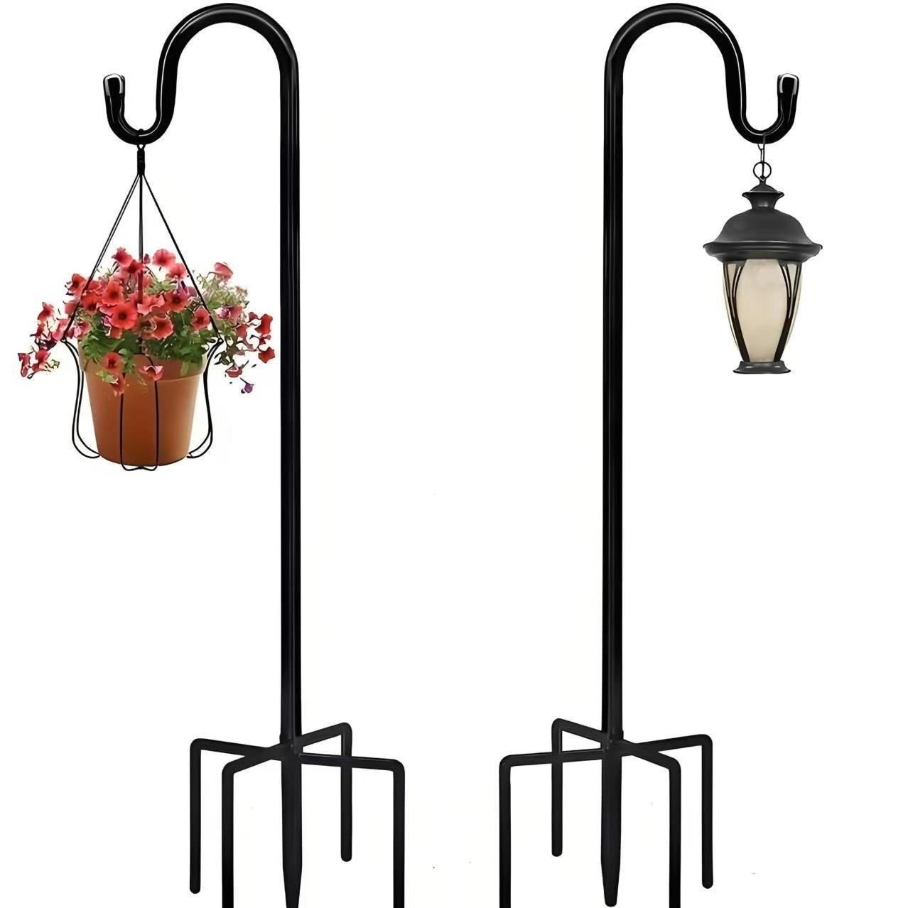 Garden Lamp Outdoor Garden Anti-rust Floor Outlet Hook Rod Trendsi